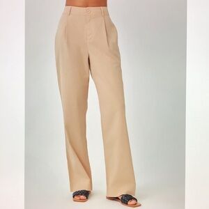 NWT Bella Dahl single pleat trouser 26